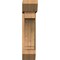 Ekena Millwork Imperial Slat Smooth Bracket w/ Offset Brace, Western Red Cedar, 7 1/2"W x 24"D x 32"H BKT0806X24X32IMP06SWR - alternate 4